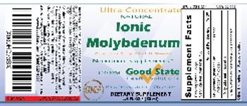 Good State Ionic Molybdenum 100 PPM - supplement