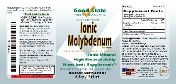 Good State Ionic Molybdenum 75 PPM - supplement