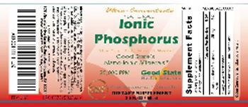 Good State Ionic Phosphorus 25,000 PPM - supplement
