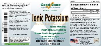 Good State Ionic Potassium 19,800 PPM - supplement