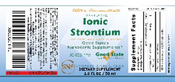 Good State Ionic Strontium 30,000 PPM - supplement