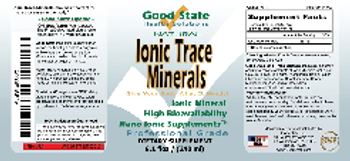 Good State Ionic Trace Minerals - supplement