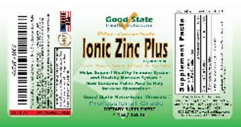 Good State Ionic Zinc Plus 30,000 PPM - supplement