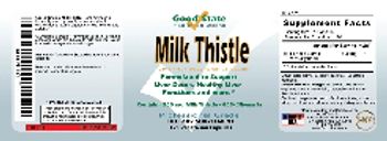 Good State Milk Thistle 500 mg - supplement