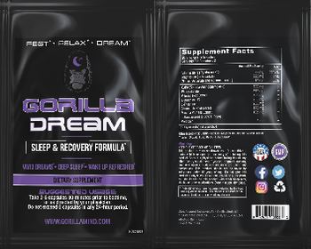 Gorilla Mind Gorilla Dream - supplement