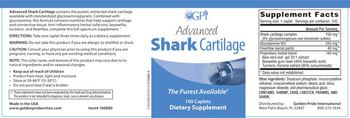 GPI Advanced Shark Cartilage - supplement