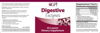 GPI Digestive Enzymes - supplement