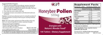 GPI Honeybee Pollen 500 mg - supplement