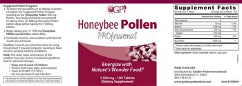 GPI Honeybee Pollen Professional - supplement