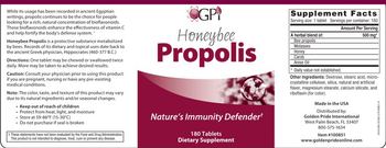 GPI Honeybee Propolis - supplement