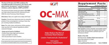 GPI OC-MAX - supplement