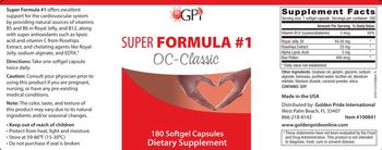 GPI Super Formula #1 OC-Classic - supplement