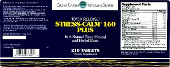 Great Earth Stress-Calm 160 Plus - supplement