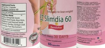 Green Bio Co. EZ Slimdia 60 - supplement