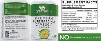 Green Label Premium Pure Garcinia Cambogia - supplement