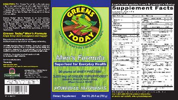 Greens Today Men?s Formula - supplement