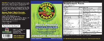 Greens Today Men?s Formula - supplement