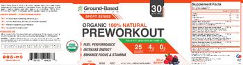 Ground-Based NUTRITION PreWorkout Wild Berry - supplement