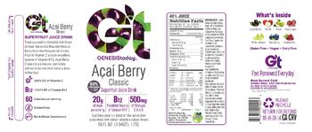 GT Genesis Today Acai Berry Classic - 