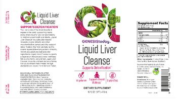GT Genesis Today Liquid Liver Cleanse - supplement