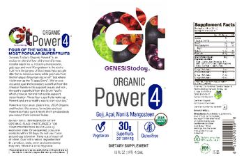 GT Genesis Today Organic Power 4 - supplement