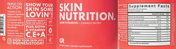 Gt Skin Nutrition. - supplement