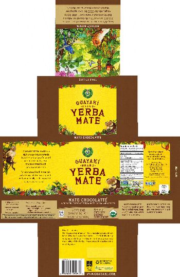GUAYAKI BRAND Yerba Mate Chocolatte - supplement