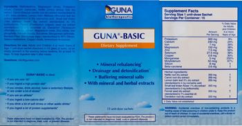 GUNA Biotherapeutics Guna-Basic - supplement