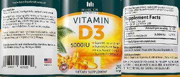 Hamilton Healthcare Vitamin D3 5000 IU - supplement