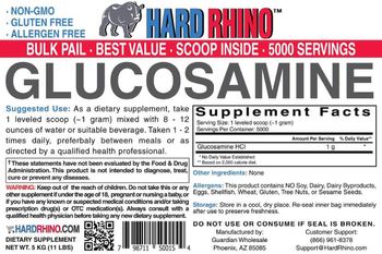 Hard Rhino Glucosamine - supplement