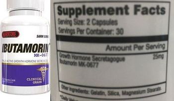 Hardcore Formulations Ibutamorin MK-0677 - supplement