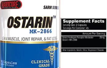 Hardcore Formulations Ostarin MK-2866 - supplement