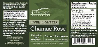 Harmonic Innerprizes Chamae Rose Liver Complex - supplement