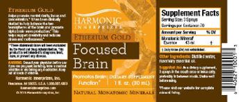 Harmonic Innerprizes Etherium Gold - supplement