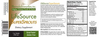 Harmonic Innerprizes, Inc. LifeSource SuperSprouts Powder - supplement