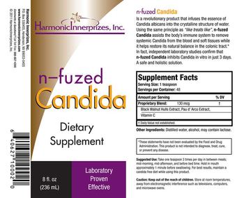 Harmonic Innerprizes, Inc. N-Fuzed Candida - supplement