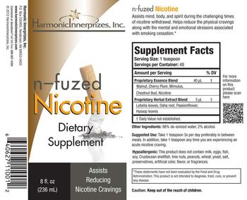 Harmonic Innerprizes, Inc. N-Fuzed Nicotine - supplement