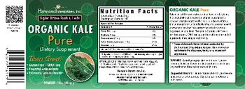Harmonic Innerprizes Organic Kale Pure - supplement