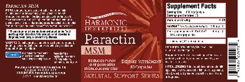 Harmonic Innerprizes Paractin MSM - supplement
