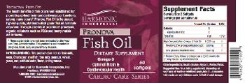 Harmonic Innerprizes Pronova Fish Oil - supplement