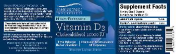 Harmonic Innerprizes Vitamin D3 - supplement