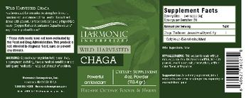 Harmonic Innerprizes Wild Harvested Chaga - supplement
