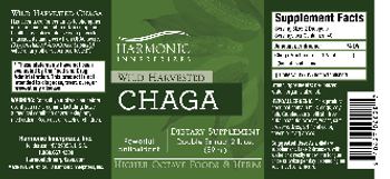 Harmonic Innerprizes Wild Harvested Chaga - supplement