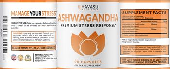 Havasu Nutrition Ashwagandha - supplement