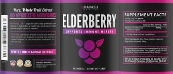 Havasu Nutrition Elderberry - supplement