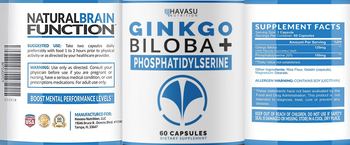 Havasu Nutrition Ginkgo Biloba + Phosphatidylserine - supplement