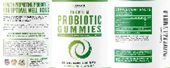 Havasu Nutrition Premium Probiotic Gummies Natural Fruit Flavor - supplement
