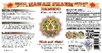 Hawaii Pharm Bamboo - herbal supplement