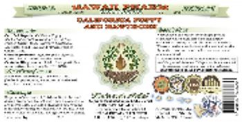 Hawaii Pharm California Poppy and Hawthorn - herbal supplement