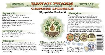 Hawaii Pharm Chinese Licorice - herbal supplement